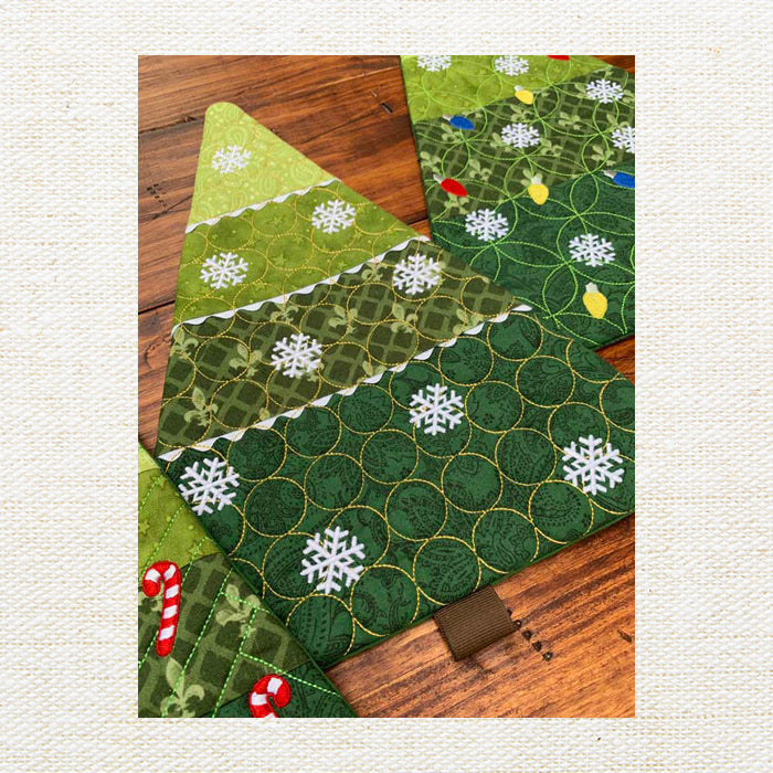 Embroidery Garden Mug Rug and Mini Hangings Bundle (Exclusive)