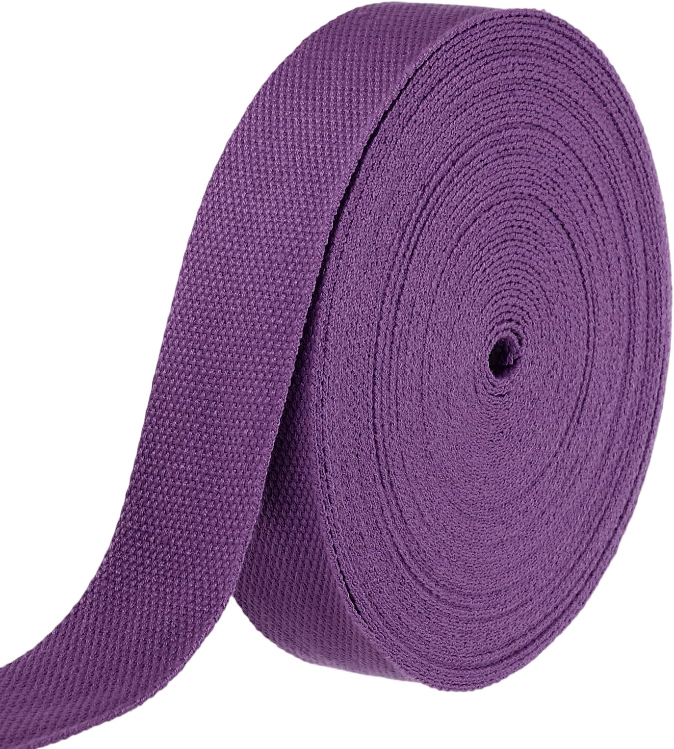 HARFINGTON Purple Cotton Webbing 1.5"x2 Yards