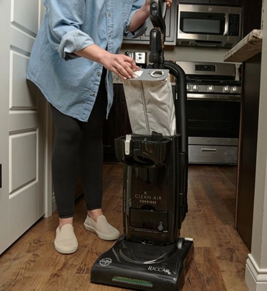 Riccar Clean Air Cordless Power Upright Vacuum (R27CV)