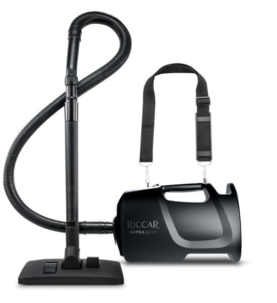 Riccar SupraQuik Portable Canister Vacuum with Shoulder Strap