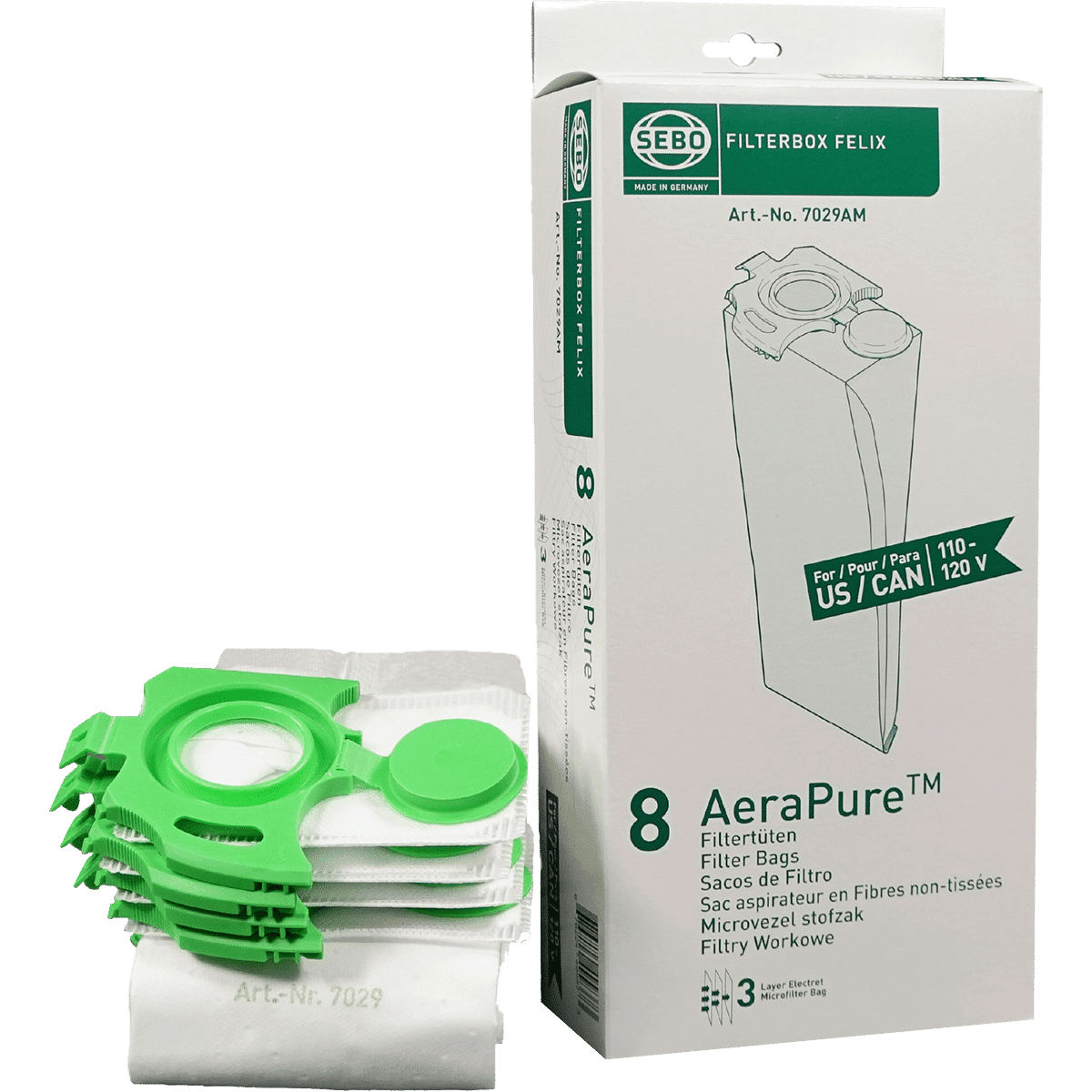 Filter Bag Box FELIX and DART