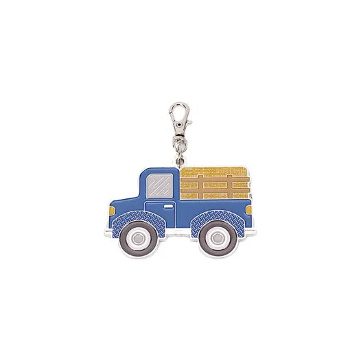 Lori Holt Farmer's Daughter Enamel Happy Charm™ Haulin' Hay Truck