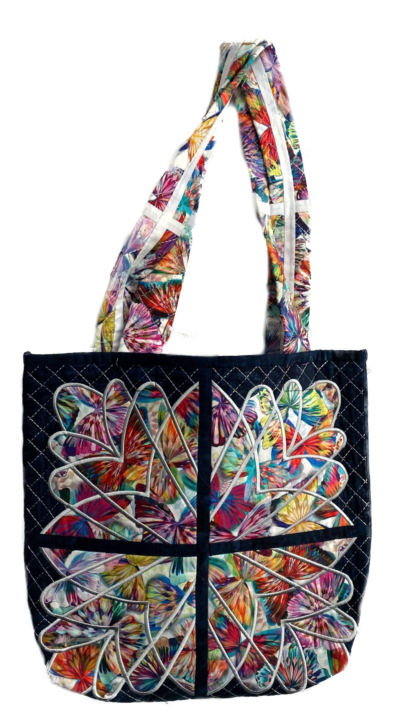 Art Deco Fan Embroidery Design