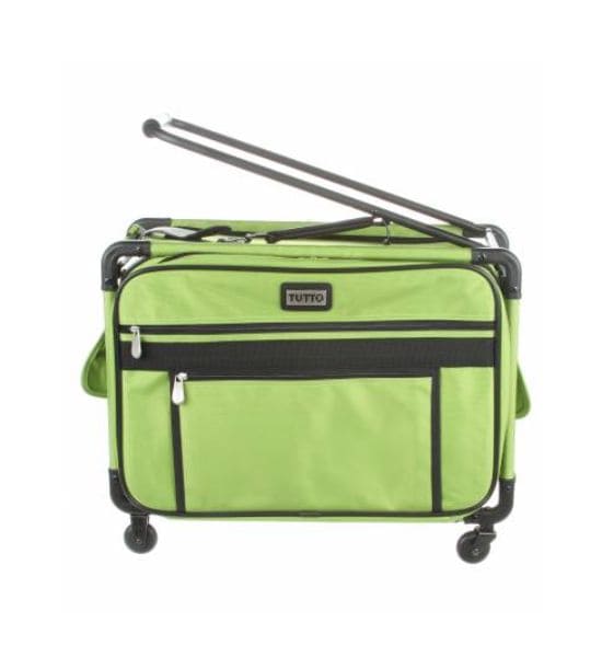 Tutto Sewing Machine Case on Wheels- Lime
