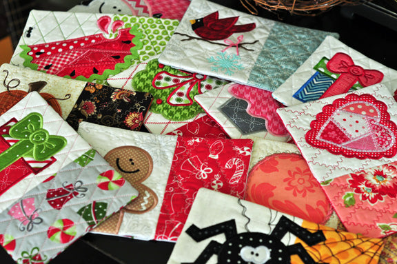 Holiday & Seasonal Mug Rugs, Vol. 1