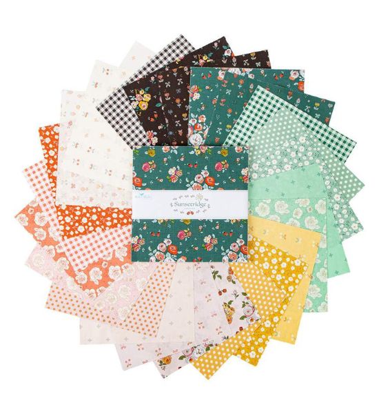 Sunsetridge 5" Squares – "I Sew" by Minki Kim