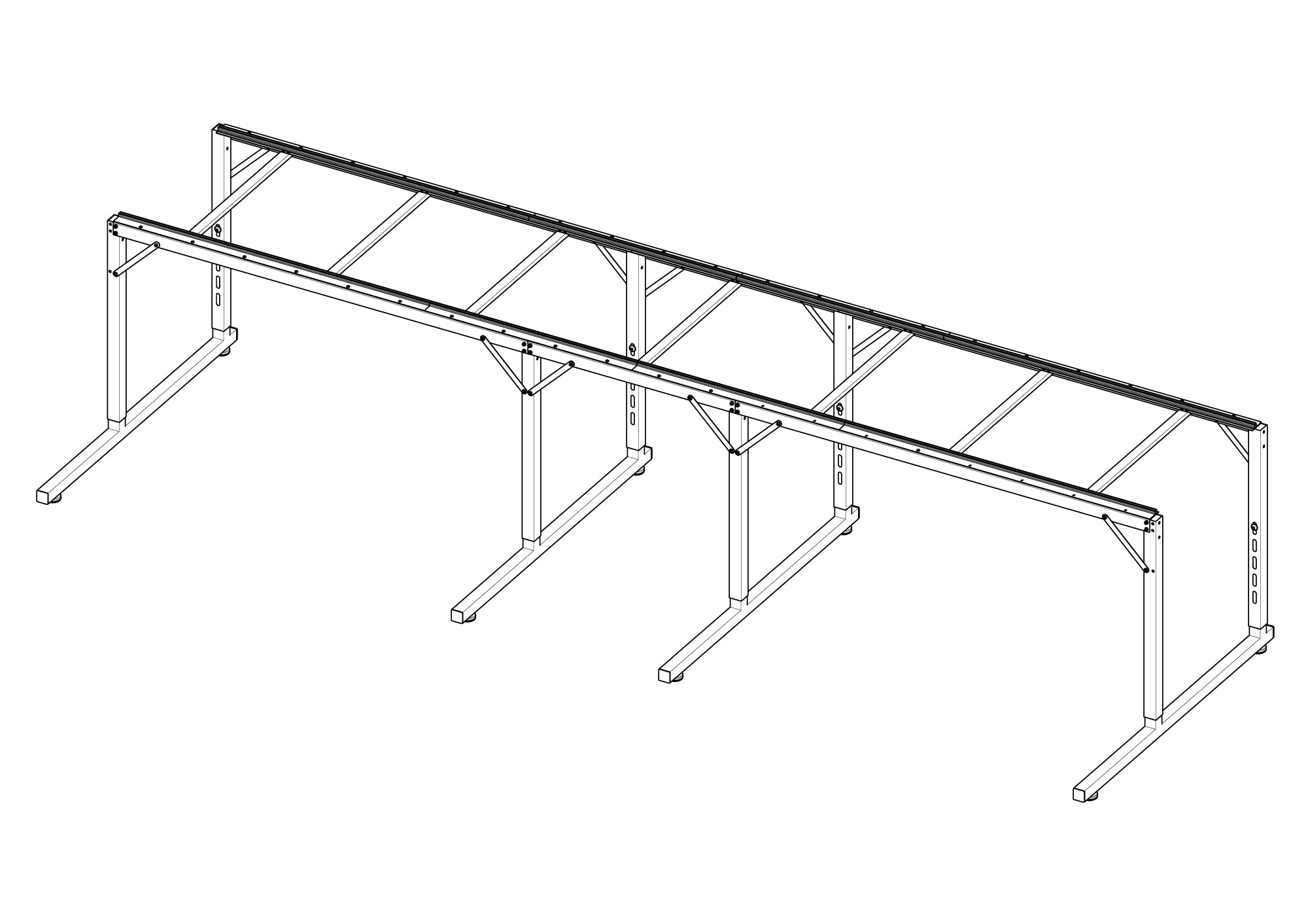 HQ Loft Frame 8FT Frame