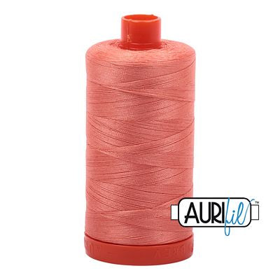 Aurifil Mako Cotton Thread Solid 50wt 1422yds Light Salmon
