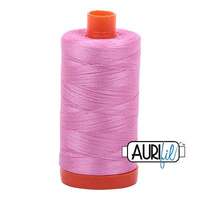 Aurifil Mako Cotton Thread Solid 50wt 1422yds Medium Orchid