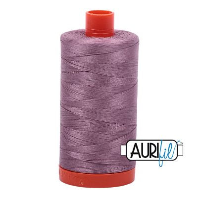 Aurifil Mako Cotton Thread Solid 50wt 1422yds Wisteria