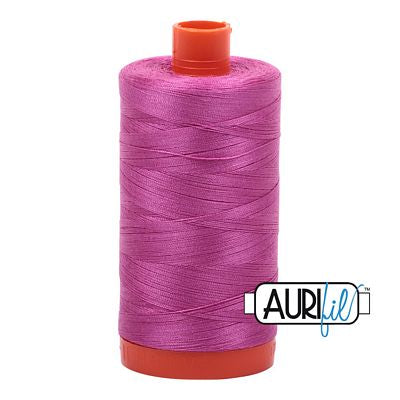 Aurifil Mako Cotton Thread Solid 50wt 1422yds Light Magenta