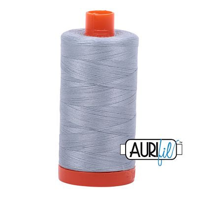 Aurifil Mako Cotton Thread Solid 50wt 1422yds Artic Sky