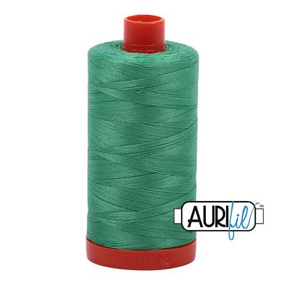 Aurifil Mako Cotton Thread Solid 50wt 1422yds Light Emerald