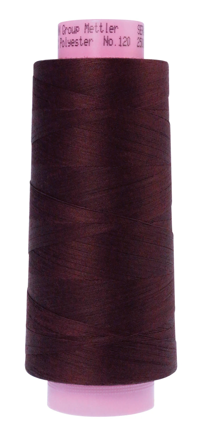 Seracor Polyester Overlock Thread 2734yds Beet Red