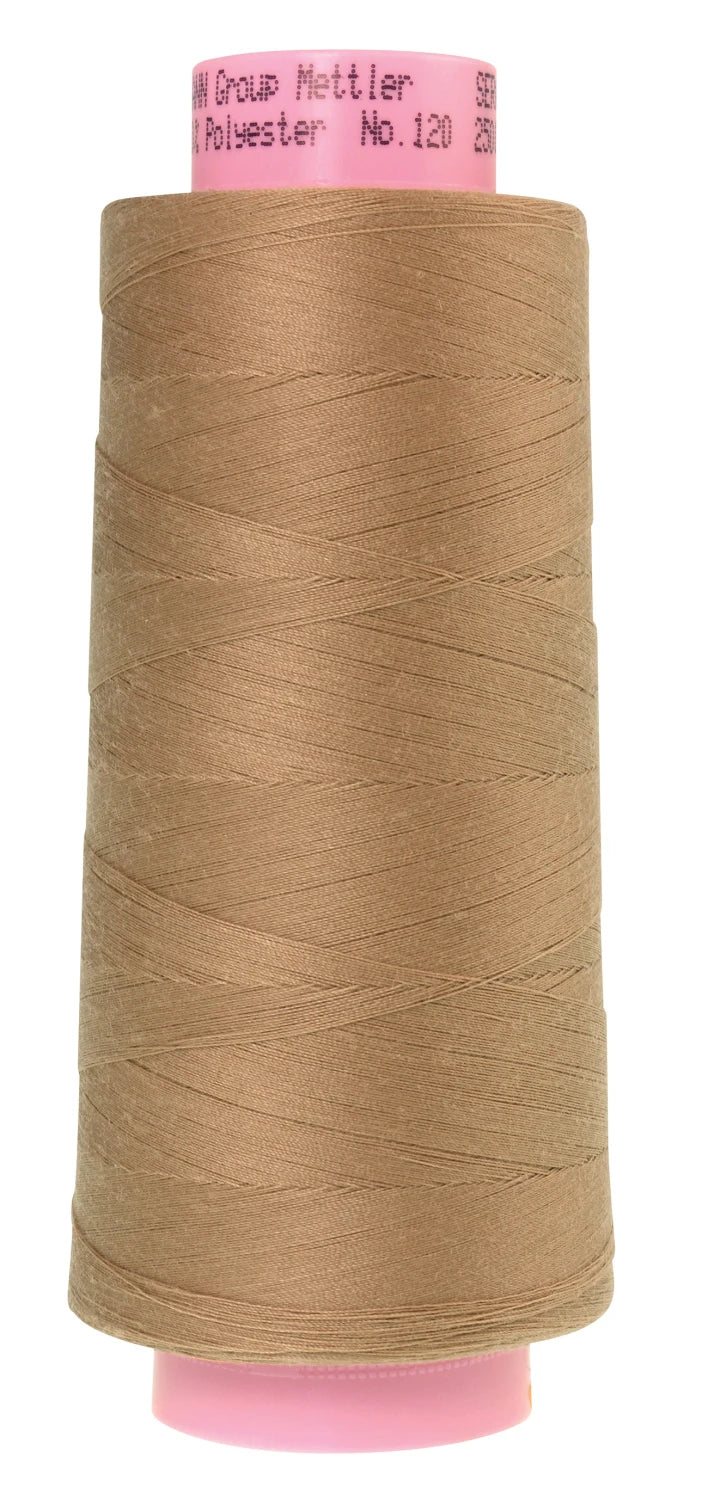 Seracor Polyester Overlock Thread 2734yds Camel Cream