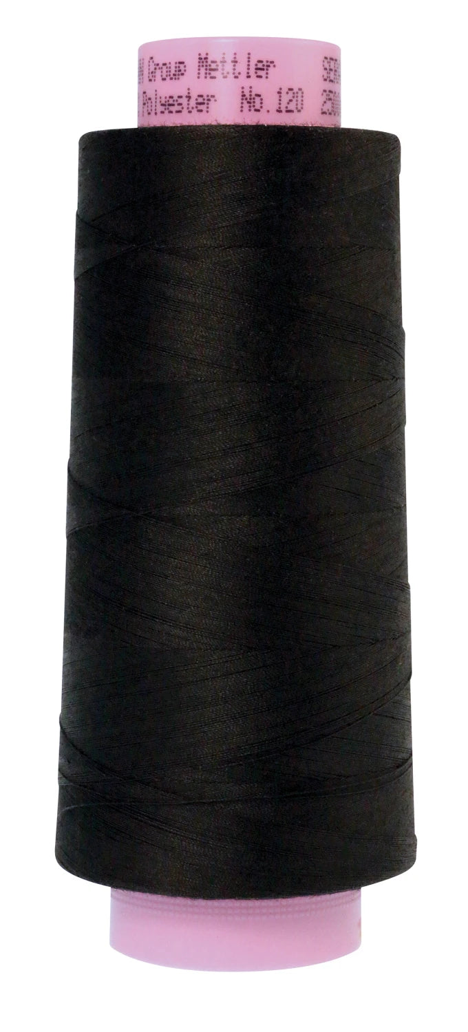 Seracor Polyester Overlock Thread 2734yds Black
