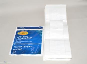 PAPER BAGS-EUREKA,F&G,9PK,UPRIGHT,MICRO