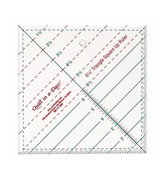 RULER 6.5IN TRIANGLE SQUARE UP