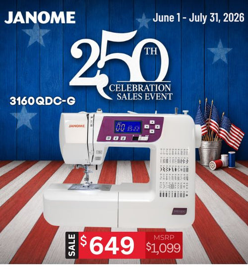 Janome 3160QDC-G Sewing & Quilting Machine