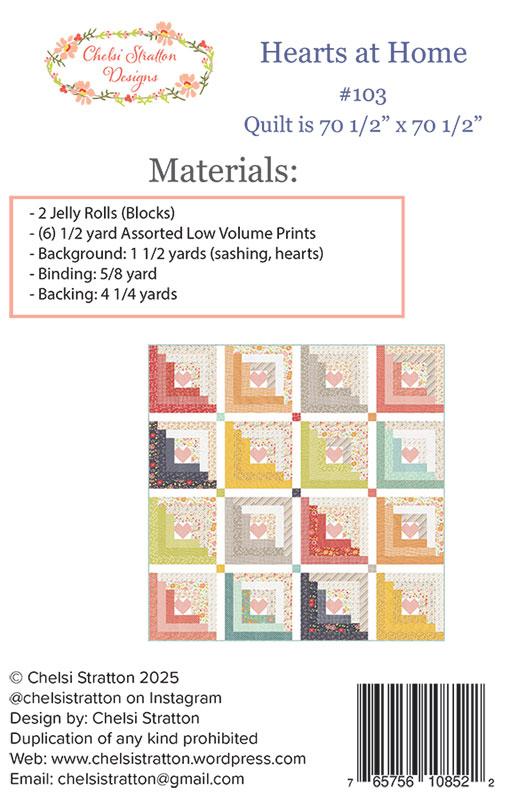 HEARTS AT HOME PATTERN