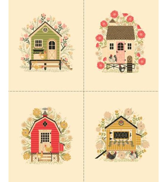The Henhouse Cloud Panel 1yd