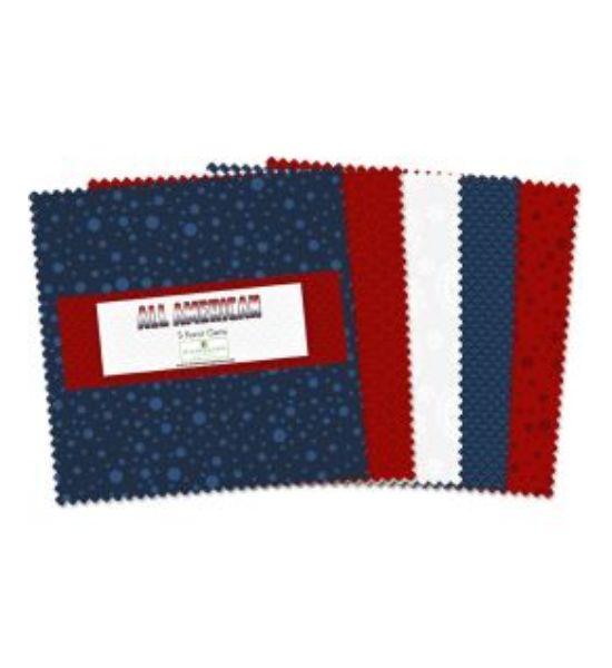 All American 5' square 42 pieces pack