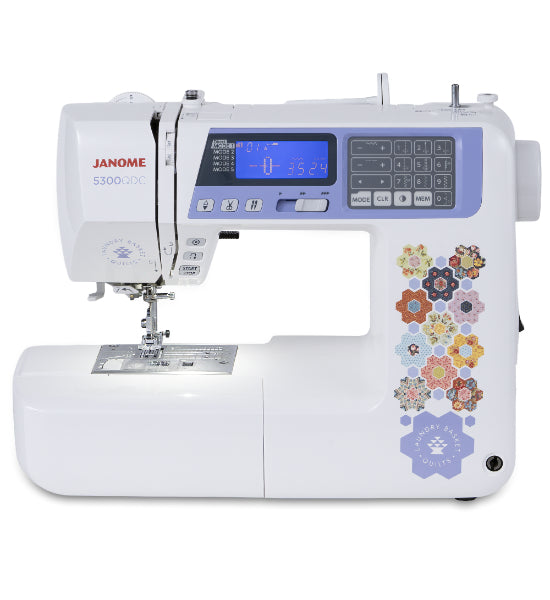 Janome 5300QDC Laundry Basket Quilts Sewing & Quilting Machine