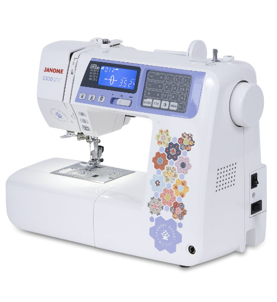 Janome 5300QDC Laundry Basket Quilts Sewing & Quilting Machine