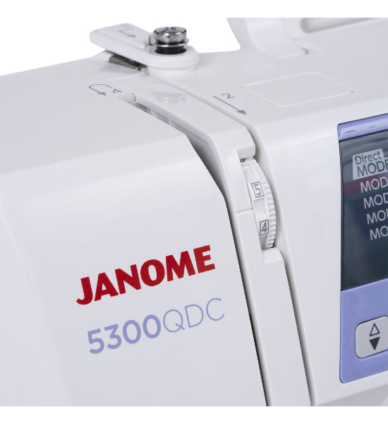 Janome 5300QDC Laundry Basket Quilts Sewing & Quilting Machine