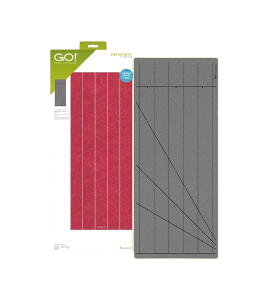 AccuQuilt GO! Strip Cutter Die 1 3/4" (1 1/4" Finished) – 5 Strips