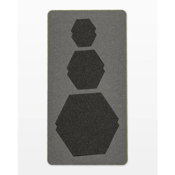 GO! Half Hexagon-1", 1 1/2", 2 1/2" Sides