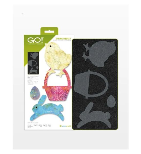 AccuQuilt GO! Spring Medley Die