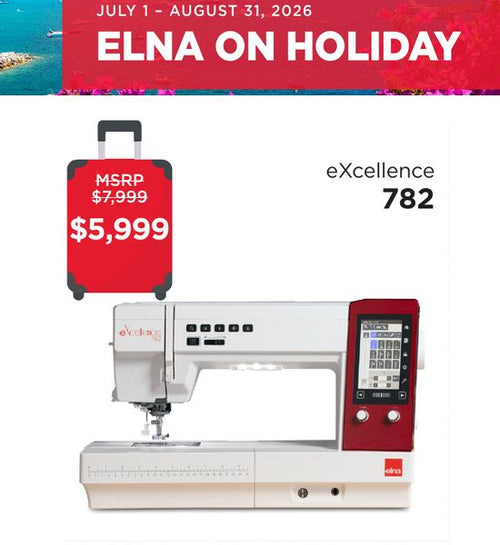 Elna Excellence 782 Advanced Computerized Sewing Machine