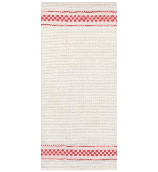 16' ROSIE WAFFLE CHECK CREAM TOWELING