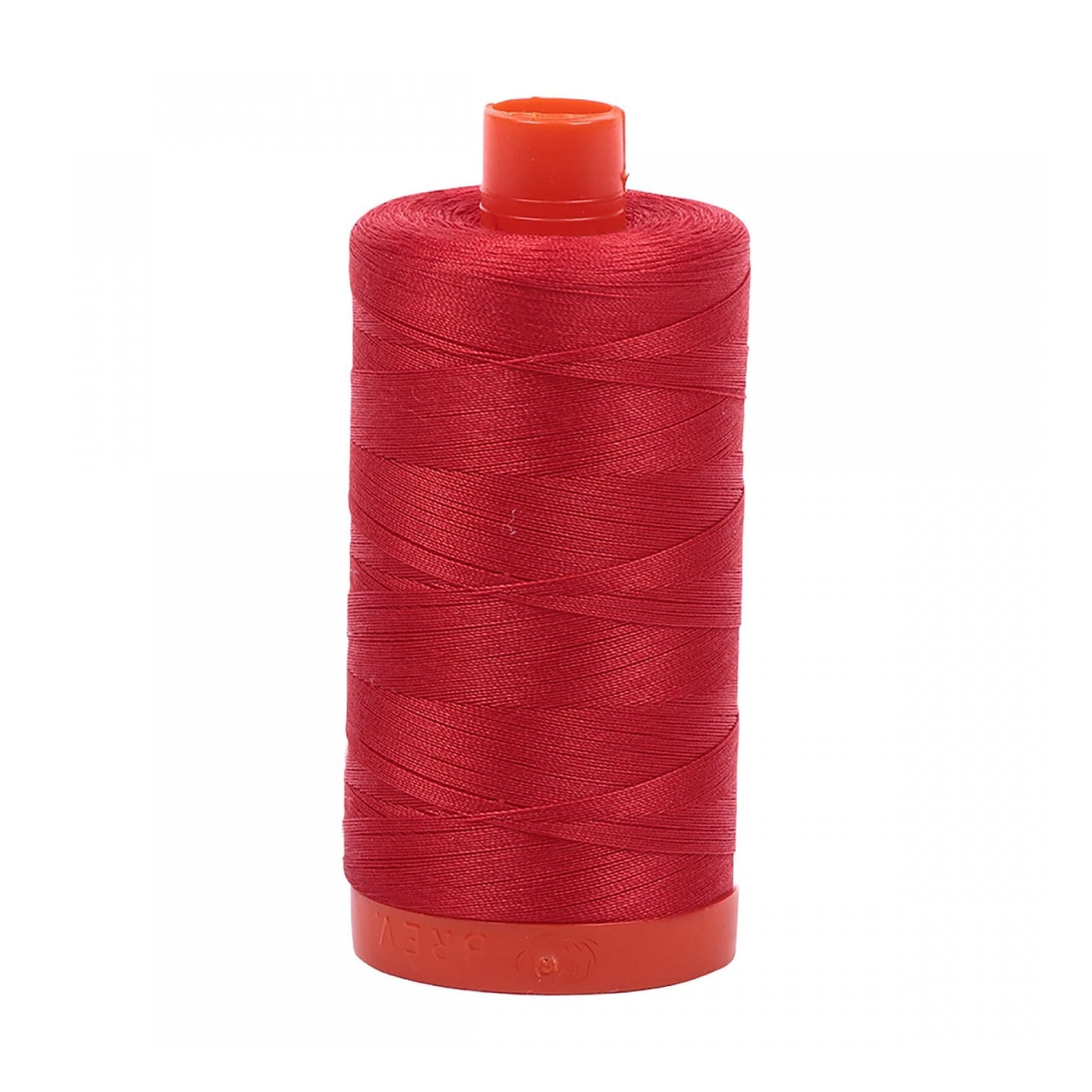 Aurifil Mako Cotton Thread Solid 50wt 1422yds Lobster Red