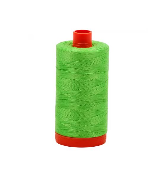 Mako Cotton Thread Solid 50wt 1422yds Shamrock Green
