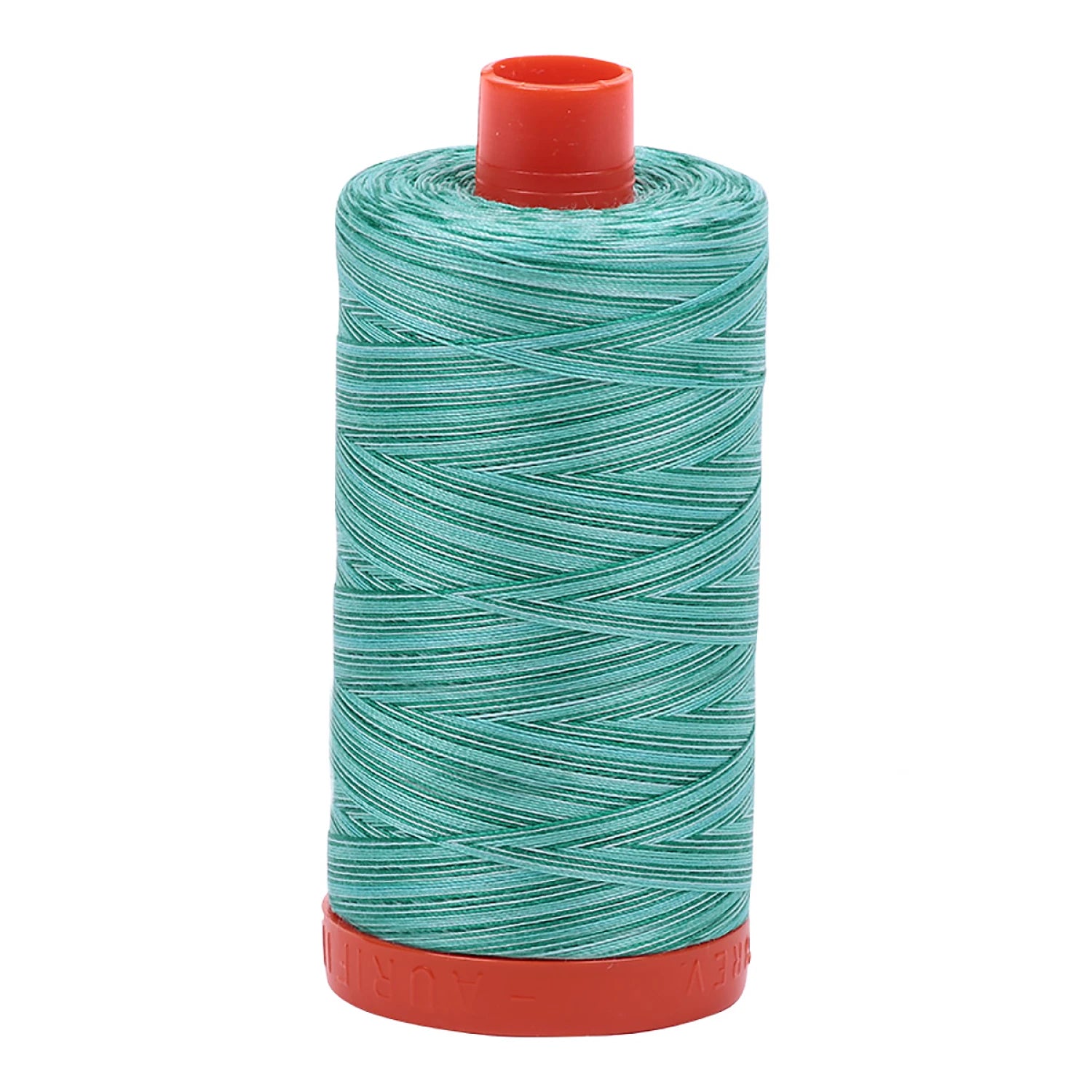 Mako Cotton Embroidery Thread 50wt 1422yds Variegated SPOTTED GREENS