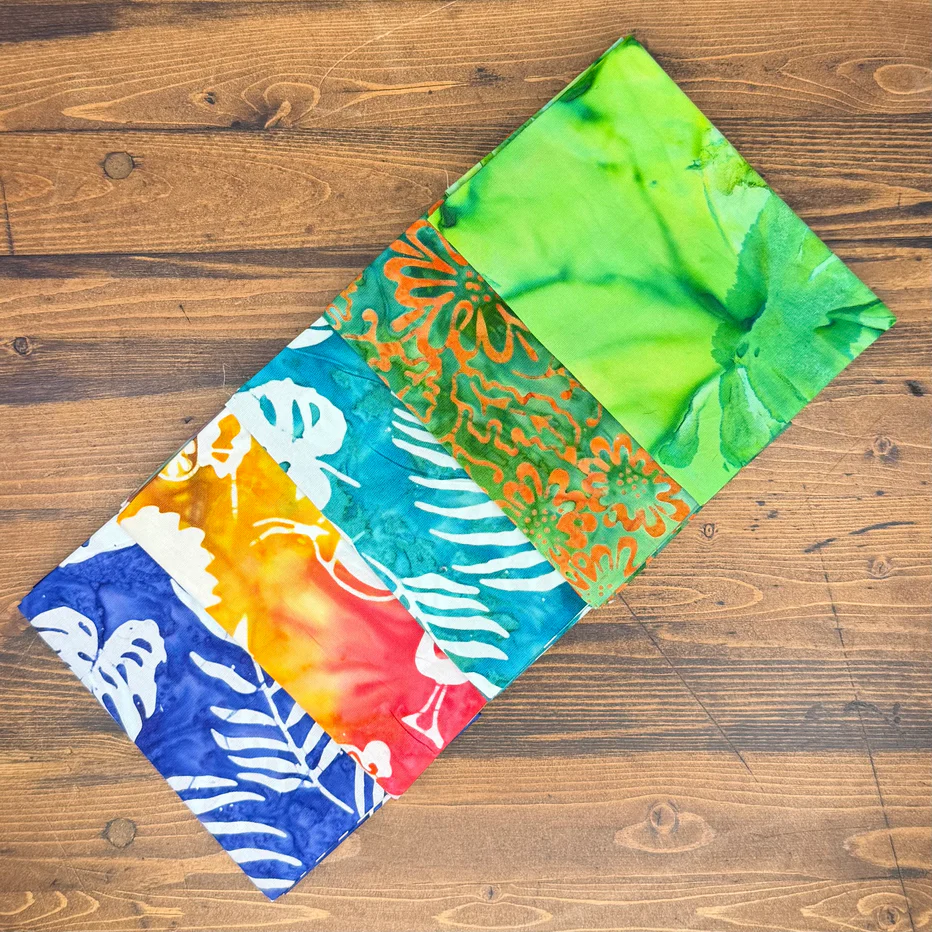 18 Batik Fat Qtr Bundle