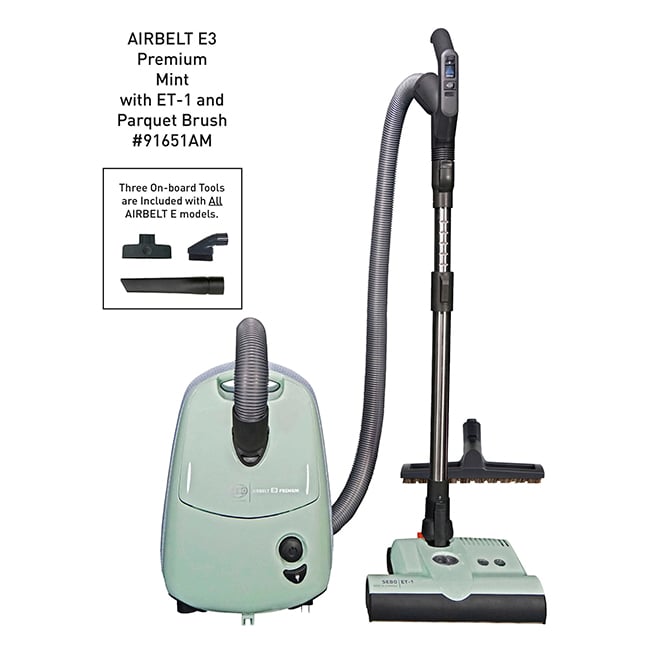 Sebo E3 Premium Canister Vacuum