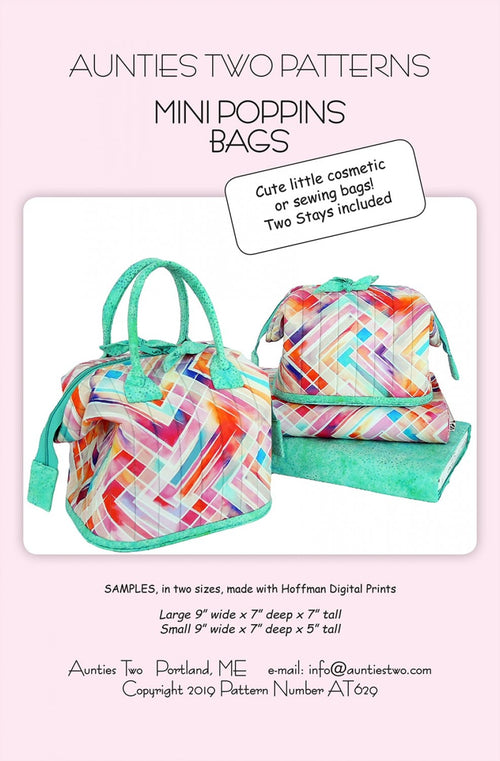 Mini Poppins Bags With Pattern