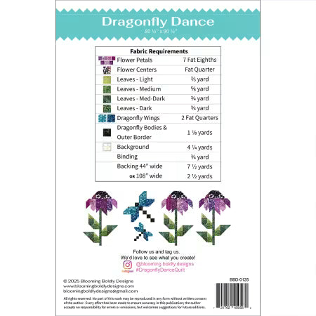 Dragonfly Dance Quilt Kit