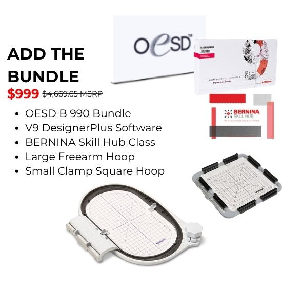 Bernina 990 Bundle