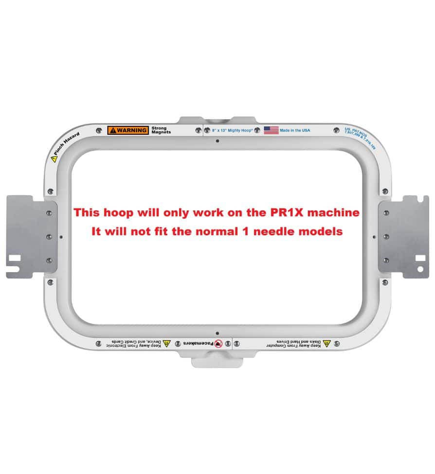 Brother PR – 8×13″ Mighty Hoop For PR1X