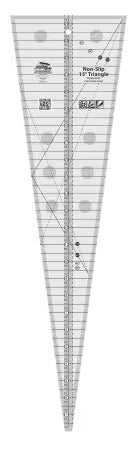 Creative Grids Quilt Ruler 15 Degree Triangle