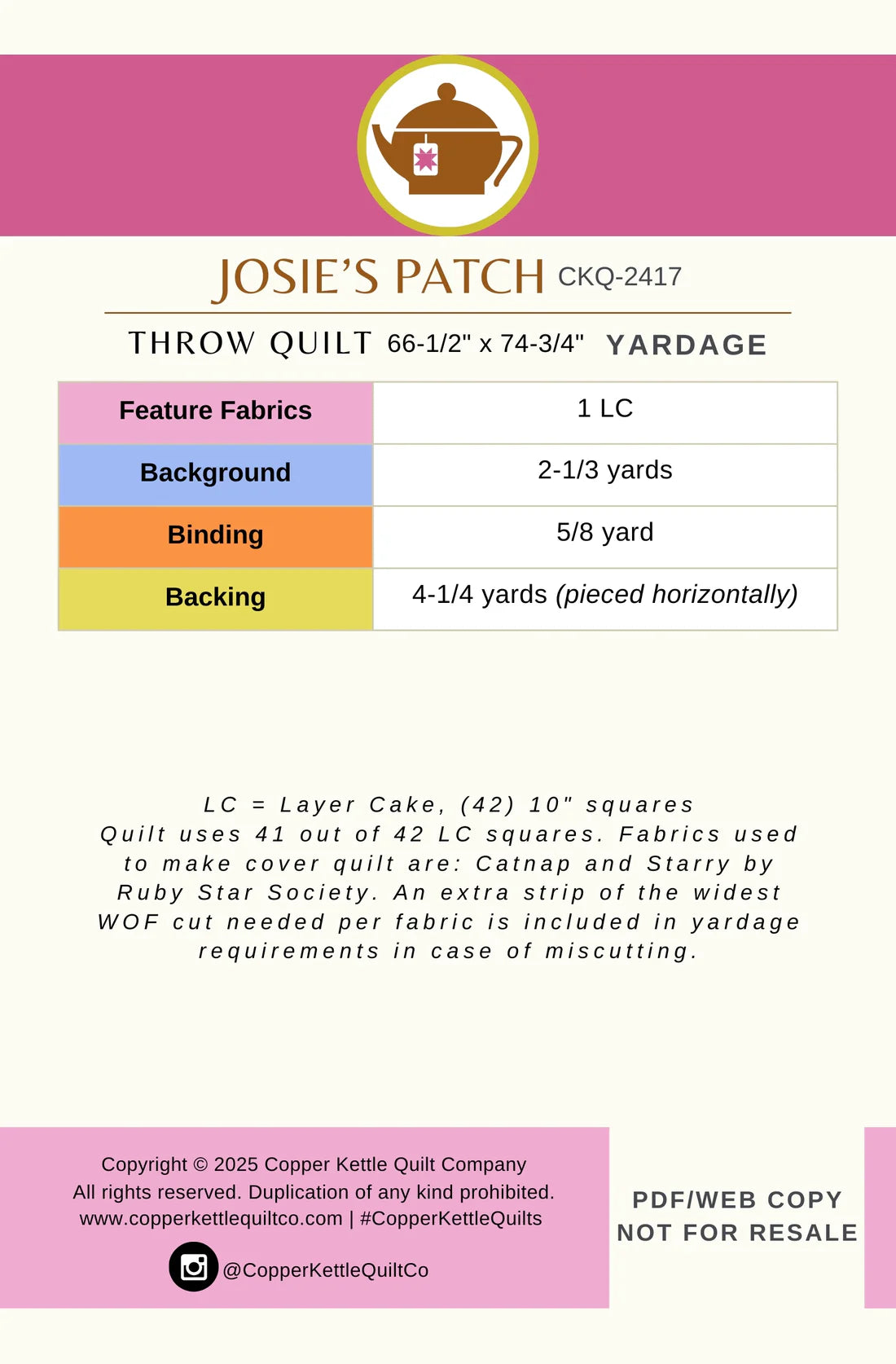 JOSIE PATCH