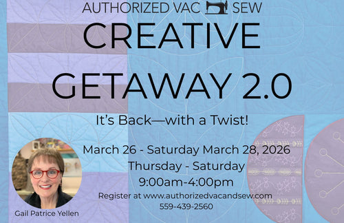 Creative Getaway 2.0 3/26/26, 3/27/26 and 3/28/26 9a - 4p