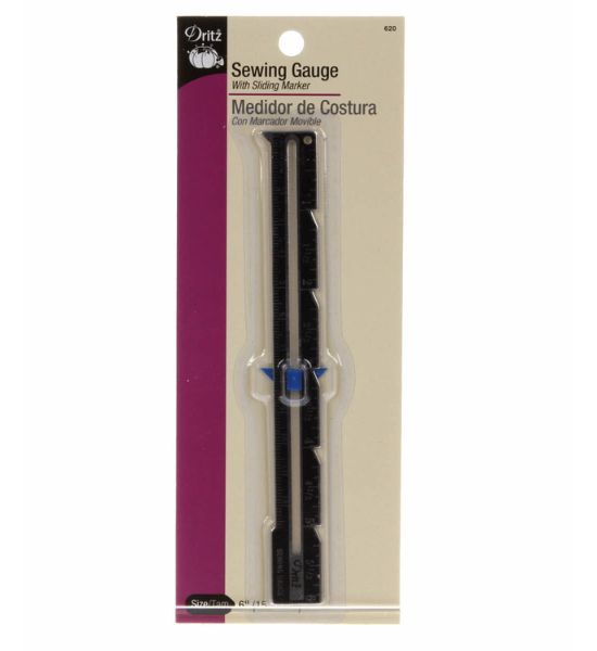 Sewing Gauge with Metrics – 6 Inch