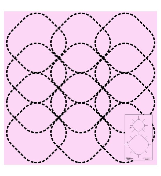 DM Quilting – Soft Square Templates