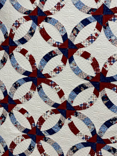 Double Wedding Ring Quilt Top 3/10/26 and 3/31/26 9:30 a.m. – 4:30 p.m.