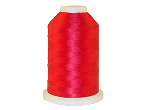 Bright Azalea 100% Polyester Color Fast, High Shine Embroidery Thread